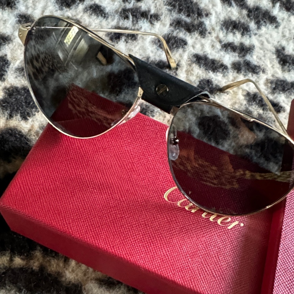 Cartier aviator sunglasses - Picture 4 of 4